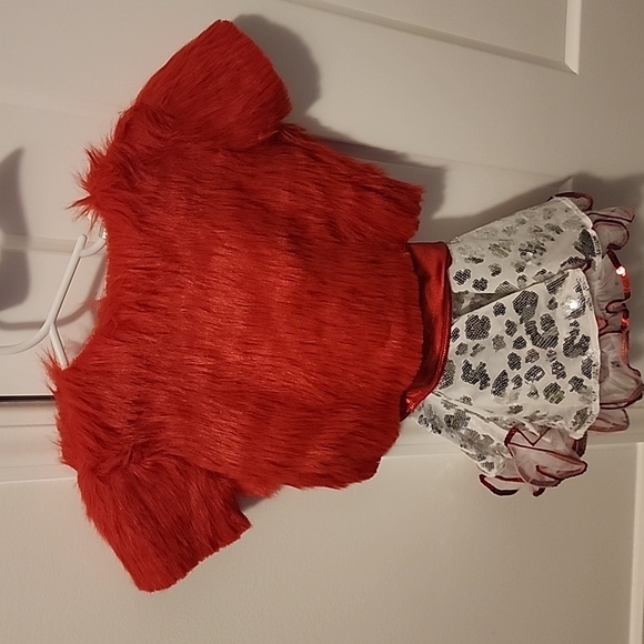 4T Silver Leopard Print Costume - Picture 4 of 4